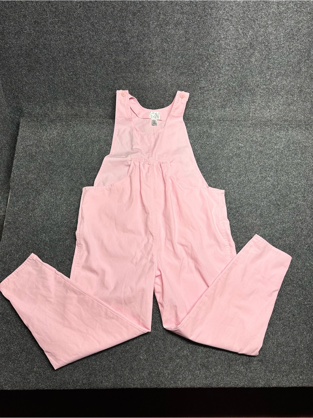 Vintage Gitano Pink Overalls Bubble Romper Indie 90s Whimsical Artsy Kidcore